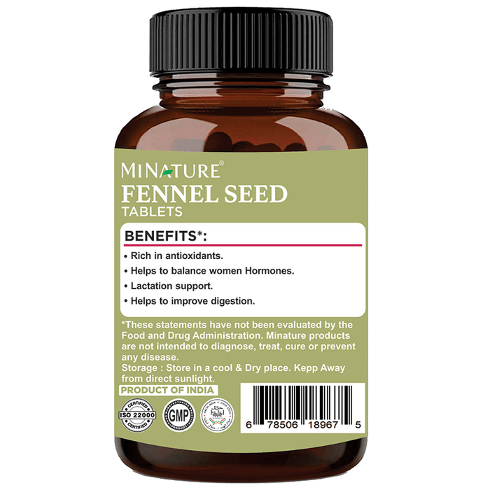 Minature Fennel Seed Tablets 