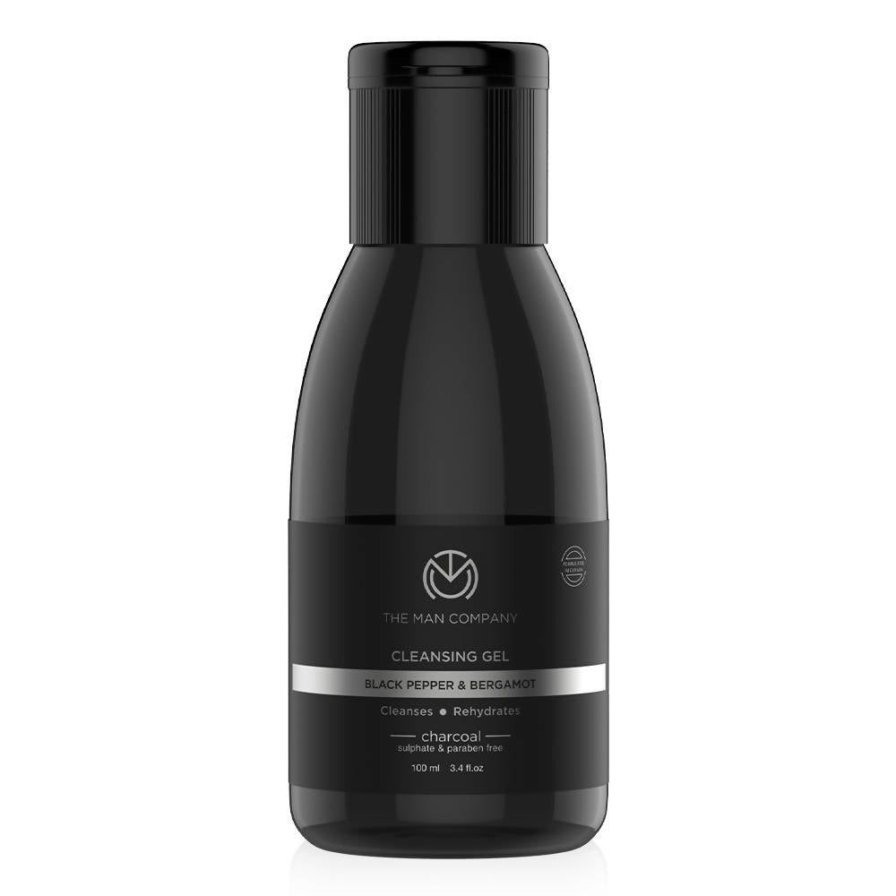 The Man Company Charcoal Cleansing Gel  Grab2Buy The Man Company Grab2Buy
