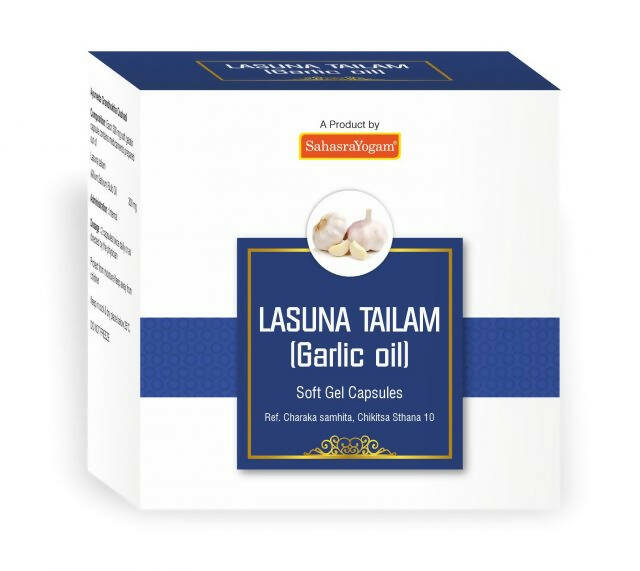 Sahasrayogam Lasuna Tailam (Garlic Oil) Capsules - Grab2buy
