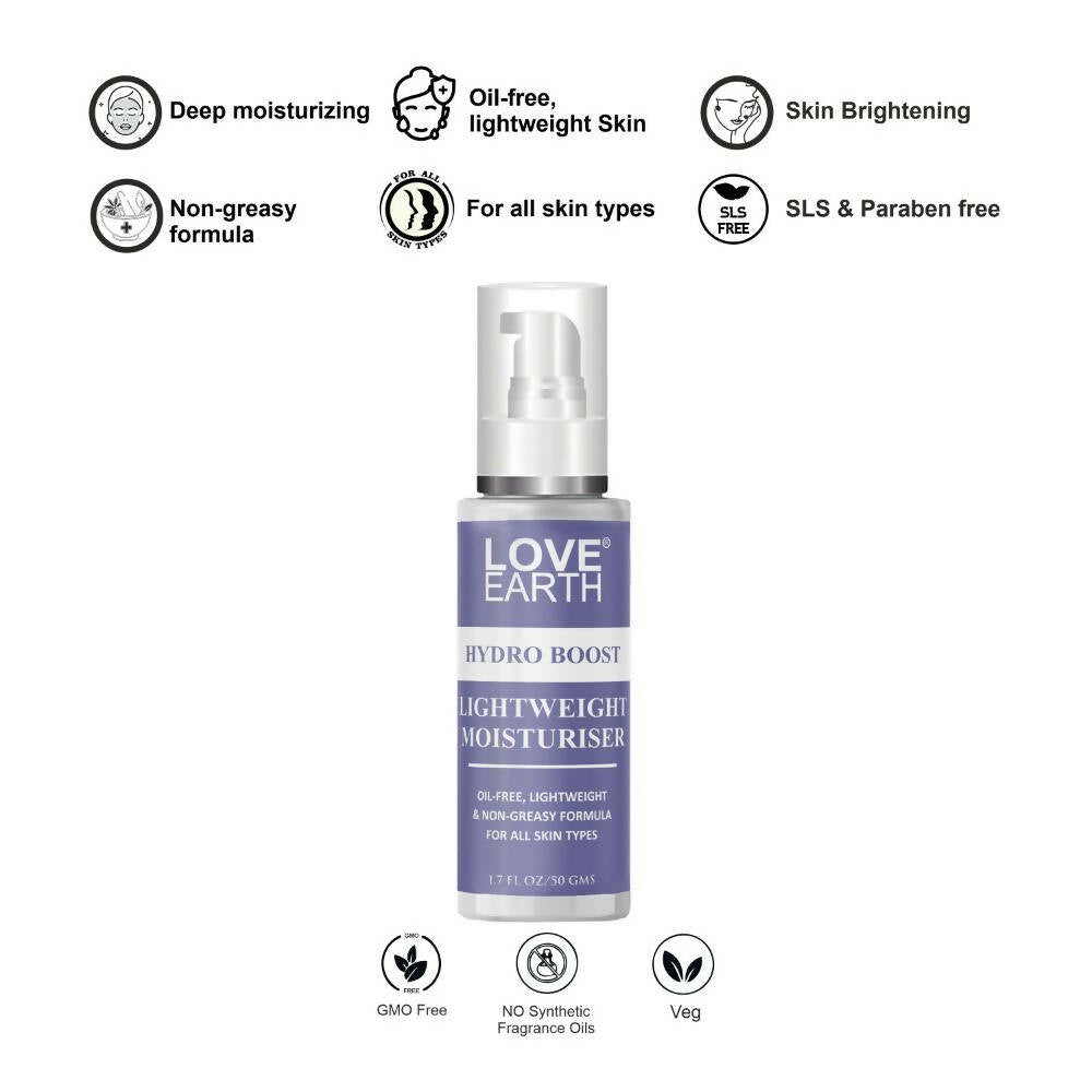 Love Earth Hydro Boost Light Weight Moisturizer 