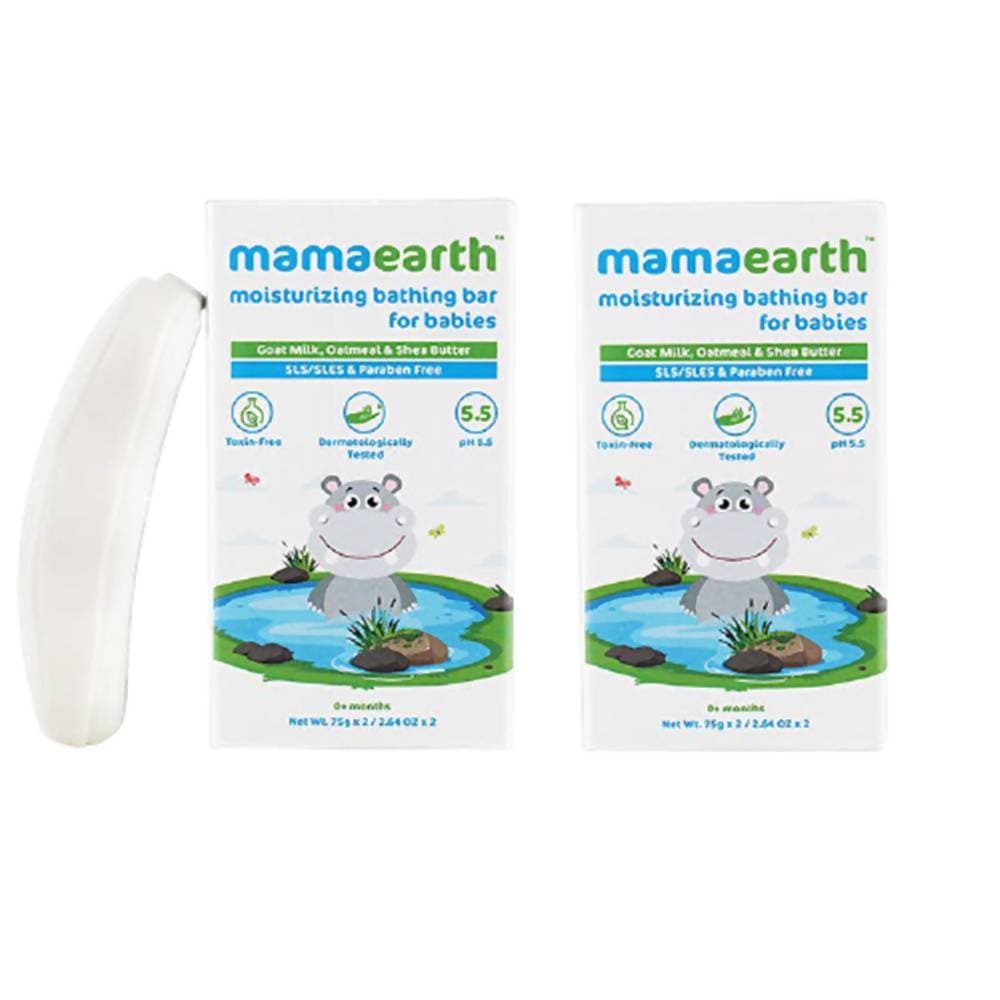 Mamaearth Moisturizing Bathing Bar Soap For Babies 
