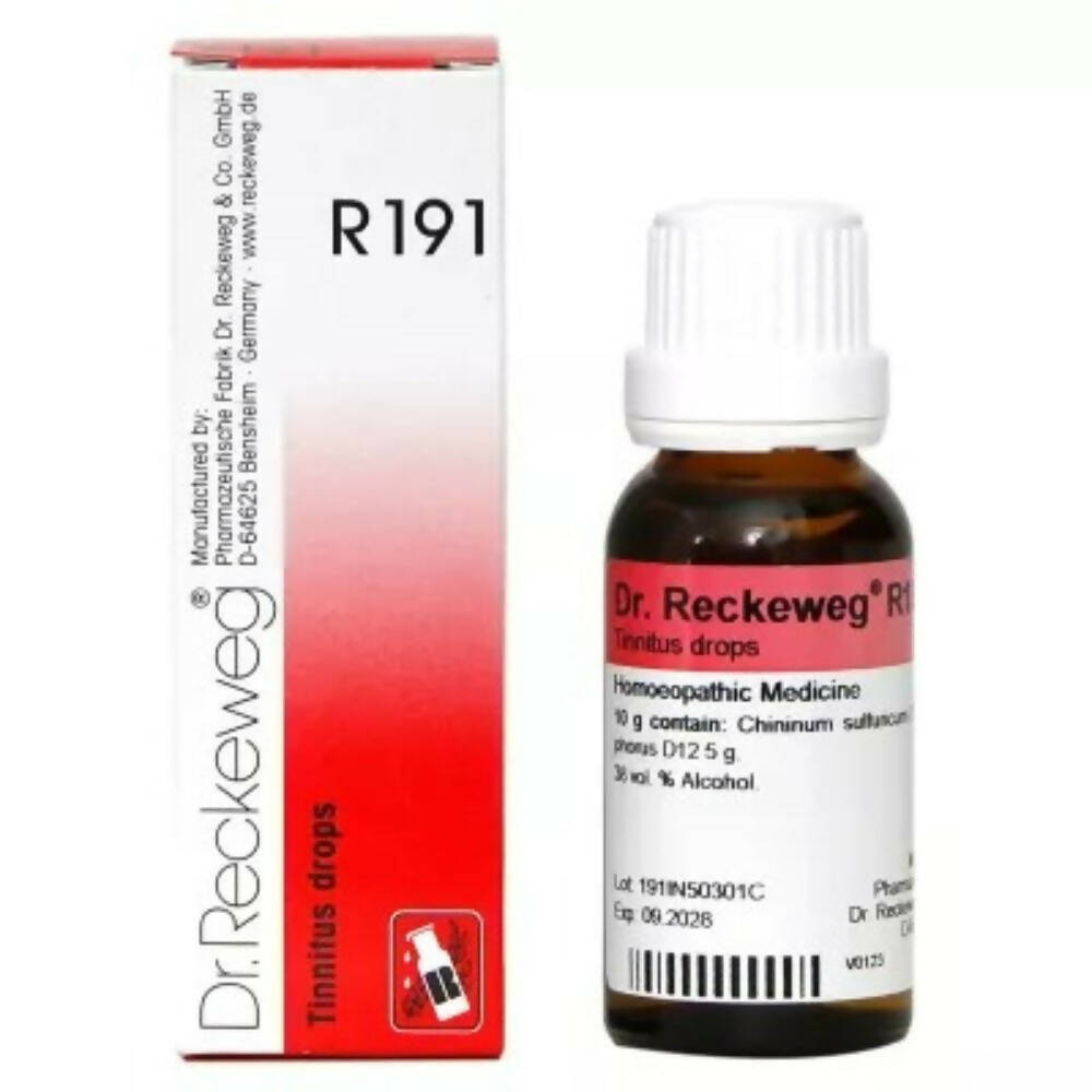 Dr. Reckeweg R191 -Tinnitus Drops - Grab2buy