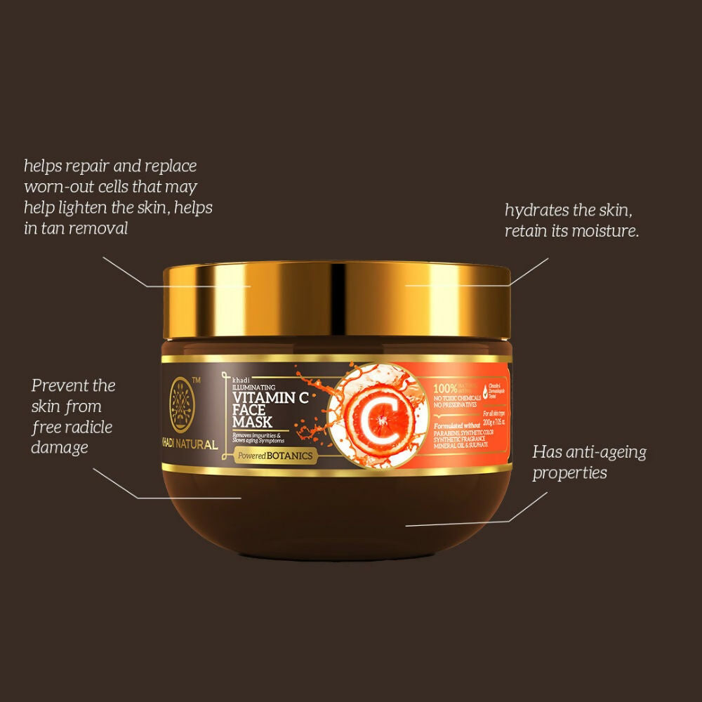 Khadi Natural Vitamin C Face Mask  Grab2Buy Khadi Natural Grab2Buy