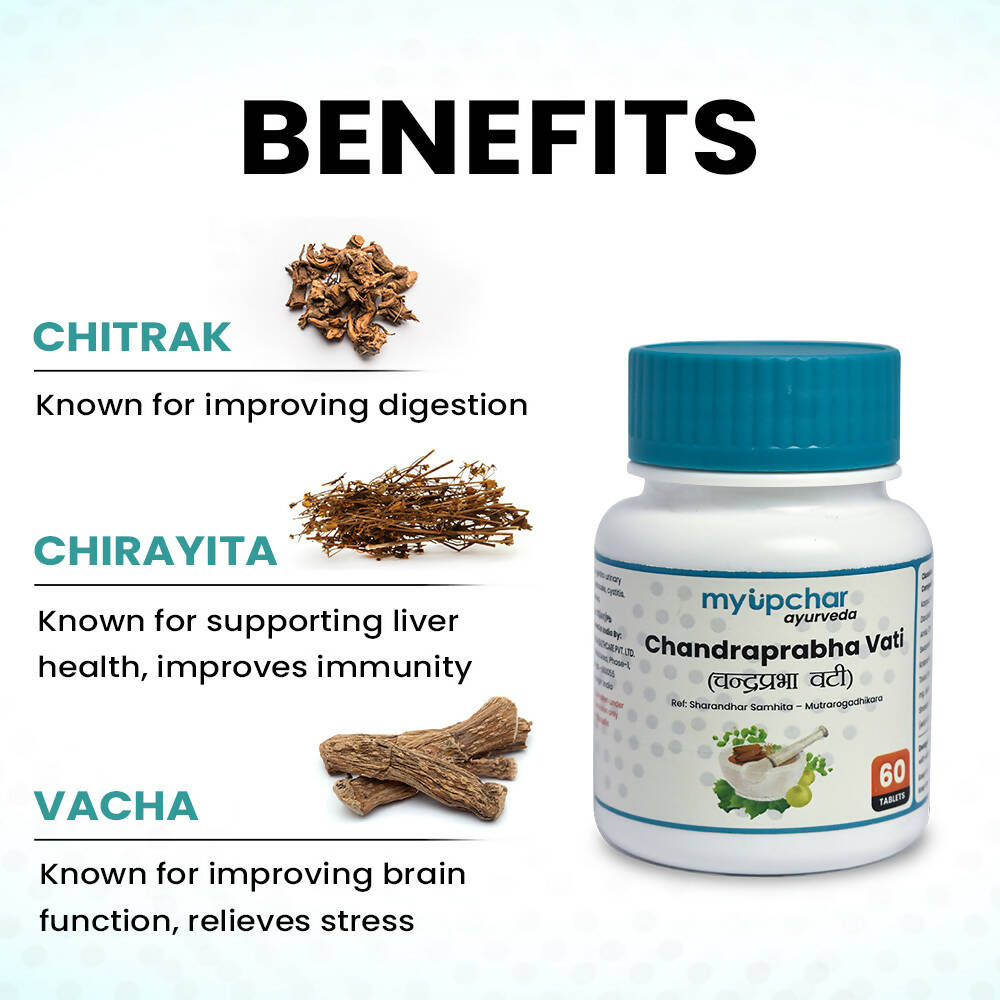 myUpchar Ayurveda CP Vati Tablets - Grab2buy