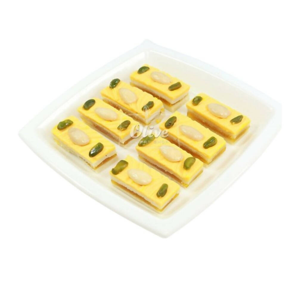 Olive Mithai Mango Badam Burfi - Grab2buy