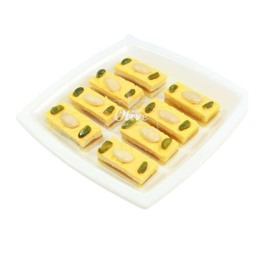 Olive Mithai Mango Badam Burfi - Grab2buy