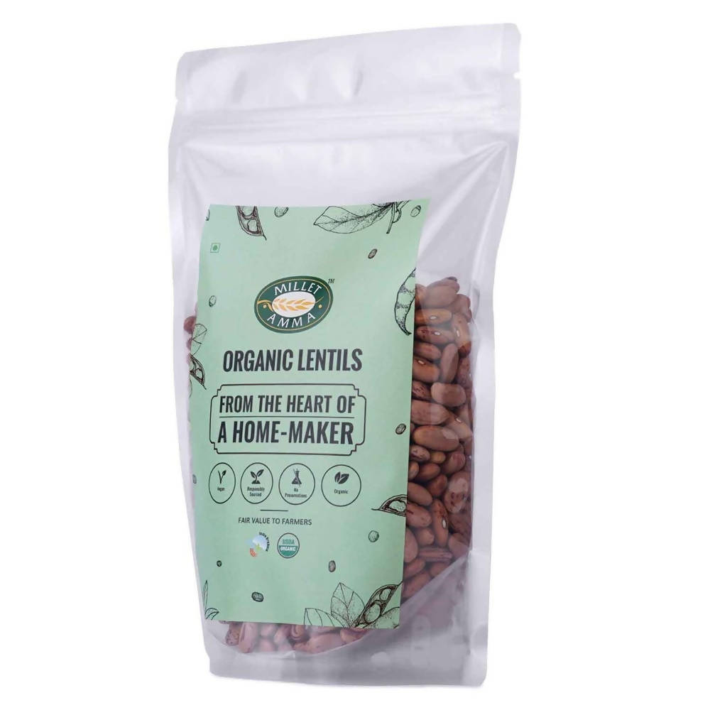 Millet Amma Organic Rajma Chitra 500 gm
