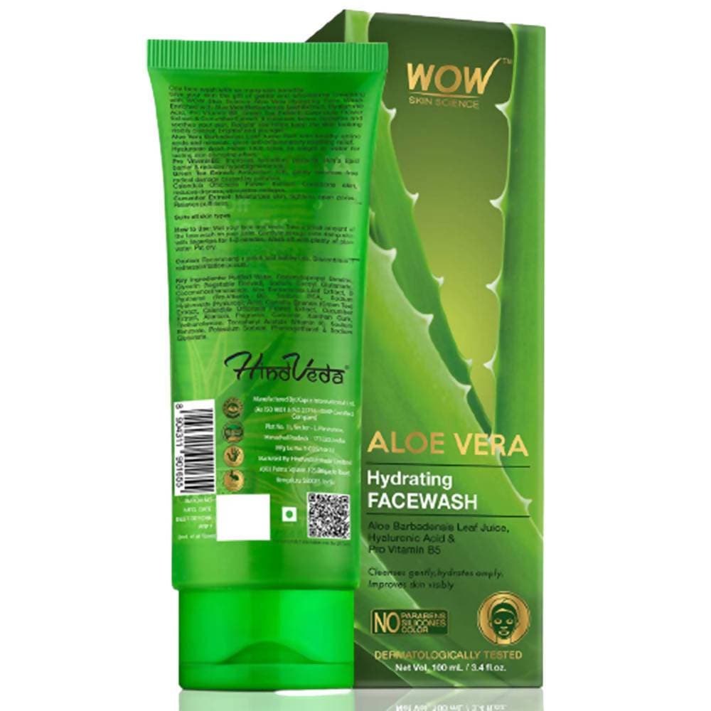 Wow Skin Science Aloe Vera Hydrating Face Wash  Grab2Buy Wow Skin Science Grab2Buy