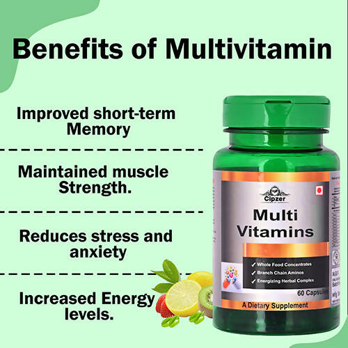 Cipzer Multivitamins Capsules - Grab2buy