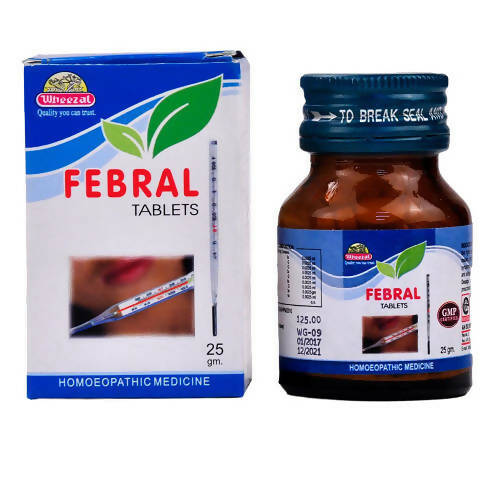 Wheezal Homeopathy Febral Tablets | Grab2Buy