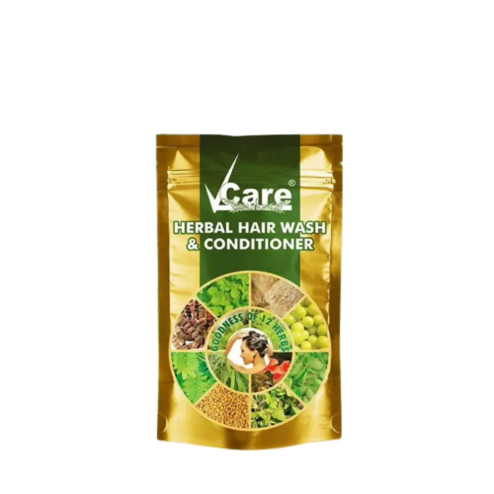 VCare Herbal Hair Wash Powder And Conditioner  Grab2Buy VCare Grab2Buy