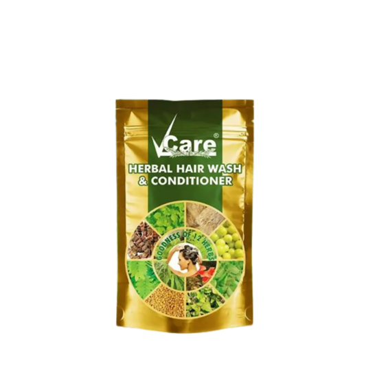 VCare Herbal Hair Wash Powder And Conditioner  Grab2Buy VCare Grab2Buy