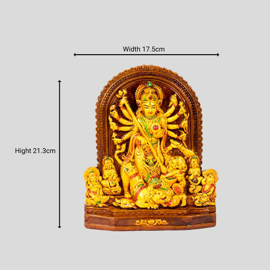 Rare Planet Earthenware Mata Durga Maa Idol - Grab2buy