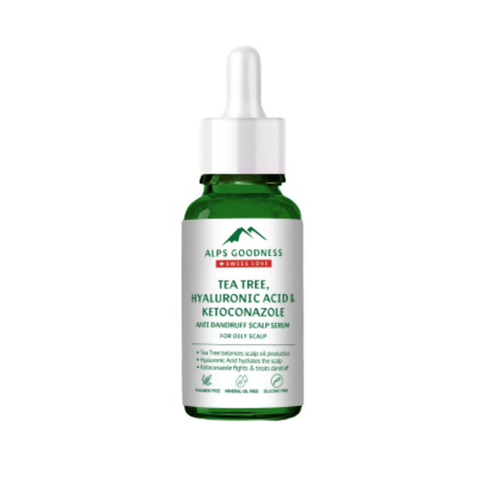 Alps Goodness Tea Tree, Hyaluronic Acid & Ketoconazole Anti Dandruff Scalp Serum - Grab2buy