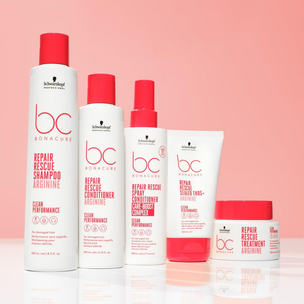 Schwarzkopf Professional Bonacure Repair Rescue Sealed Ends With Arginine
