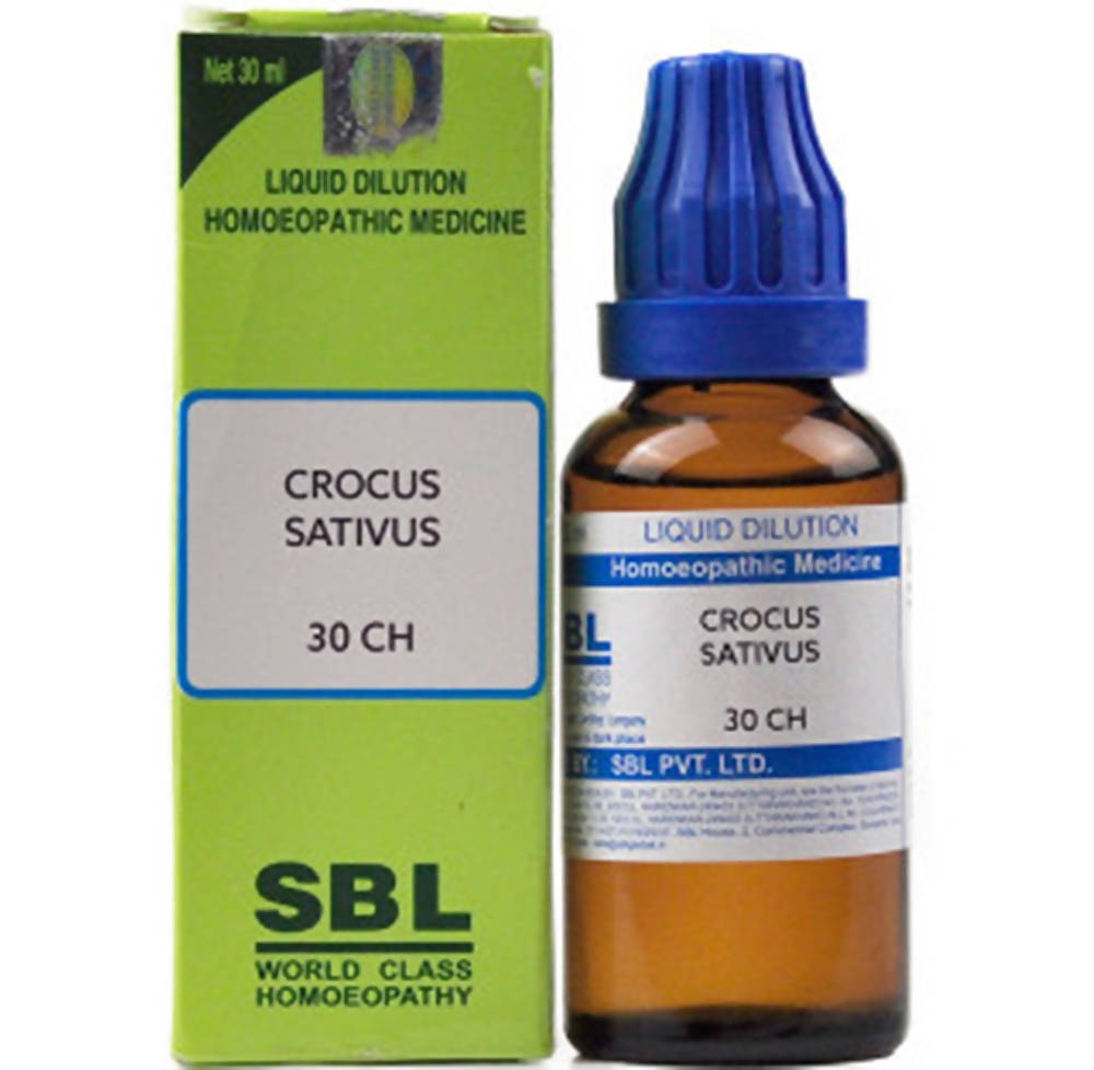 SBL Homoepathy Crocus Sativus Dilution 