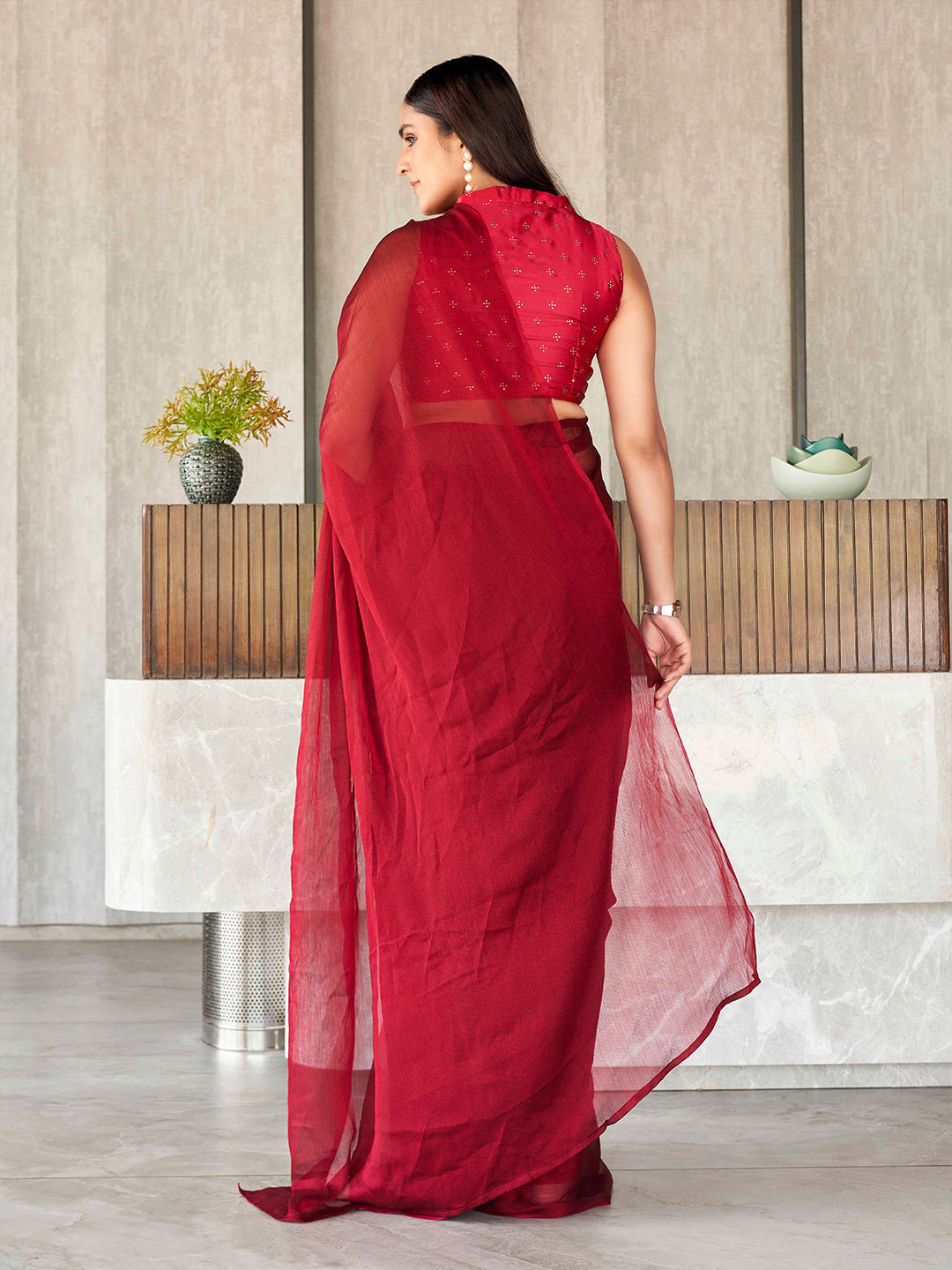 Tikhi Imli Polyester Ready to Wear Grab2Buy 