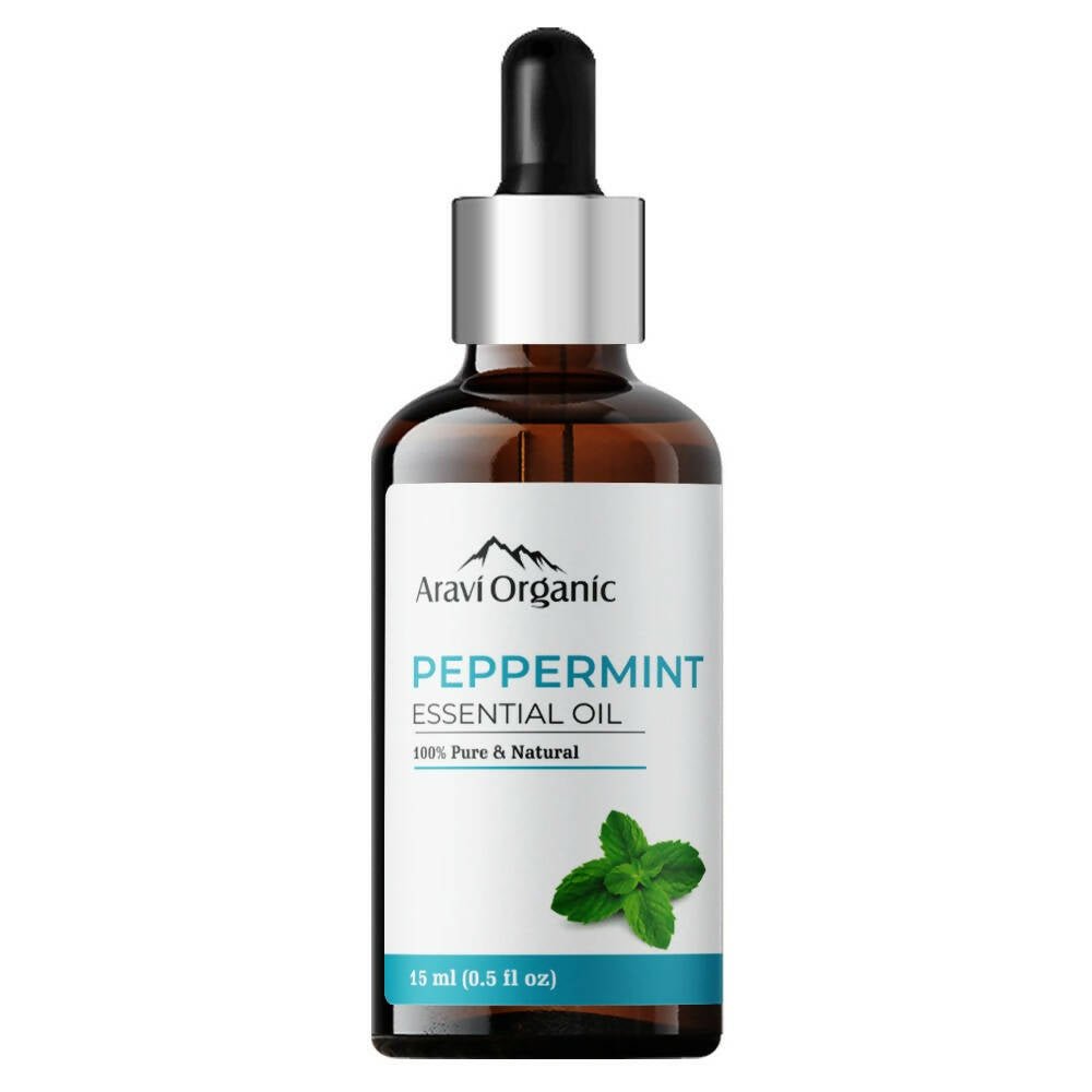 Aravi Organic Peppermint Essential Oil 