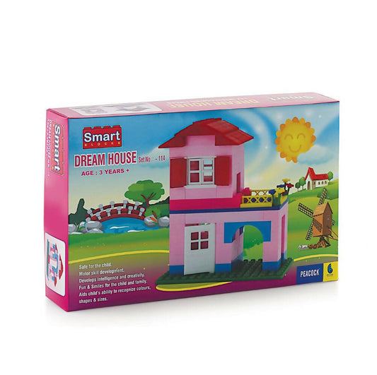 Peacock Dream House Set Building Block Set For Kids - Grab2buy