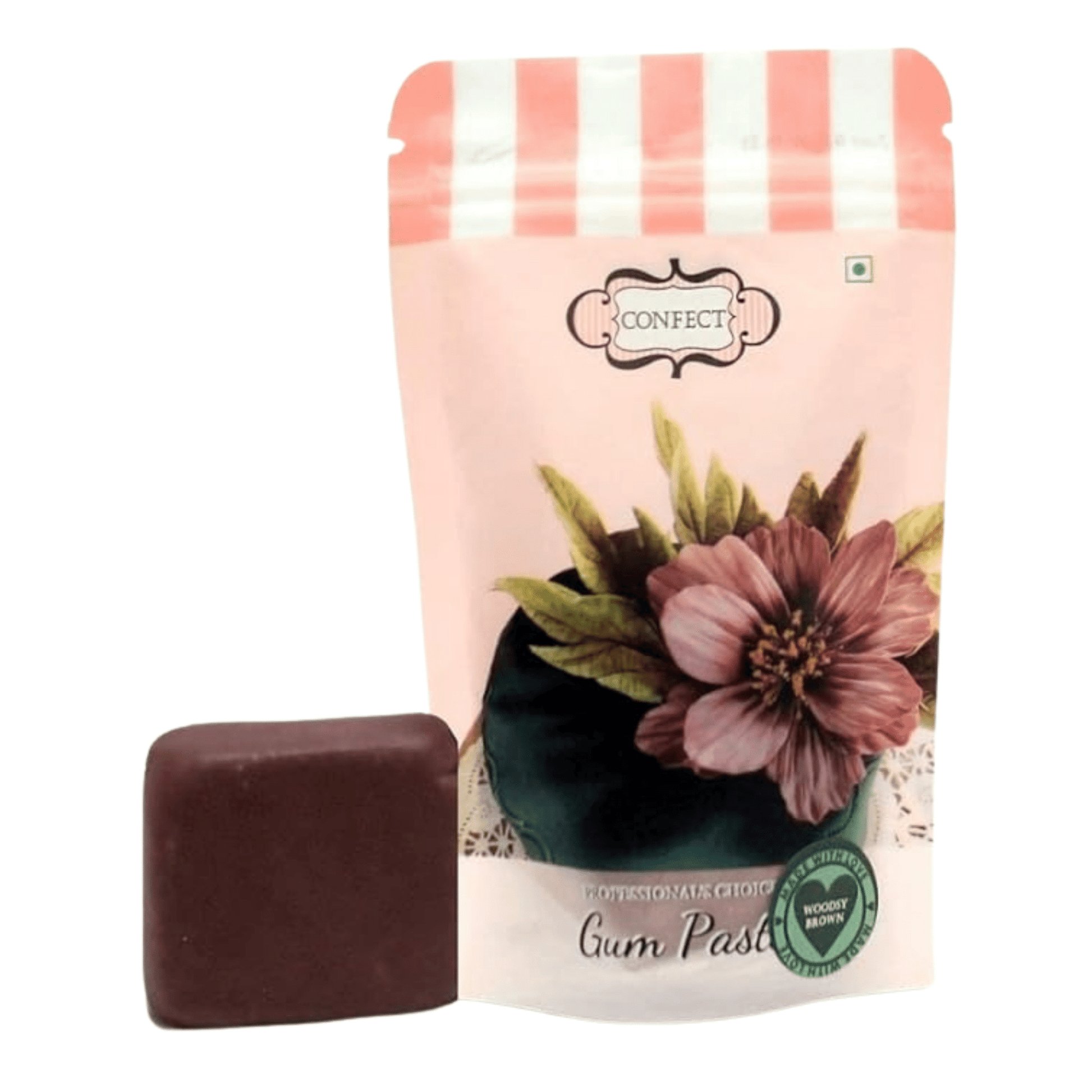 Confect Woodsy Brown | Edible Gum paste