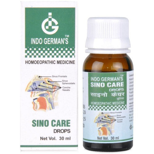 Indo German's Homeopathy Sino Care Sinus Drops 