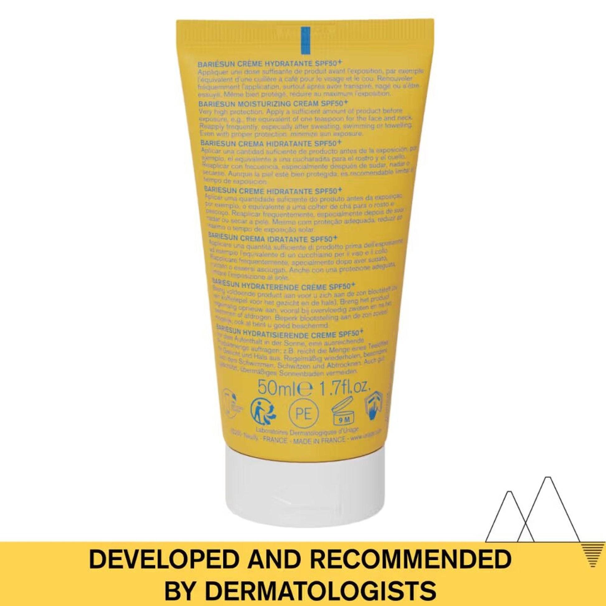 Uriage Bariesun Moisturizing Sunscreen SPF50+ Prevents Sun Damage & Skin Aging Dermat Recommended  Grab2Buy Uriage Grab2Buy