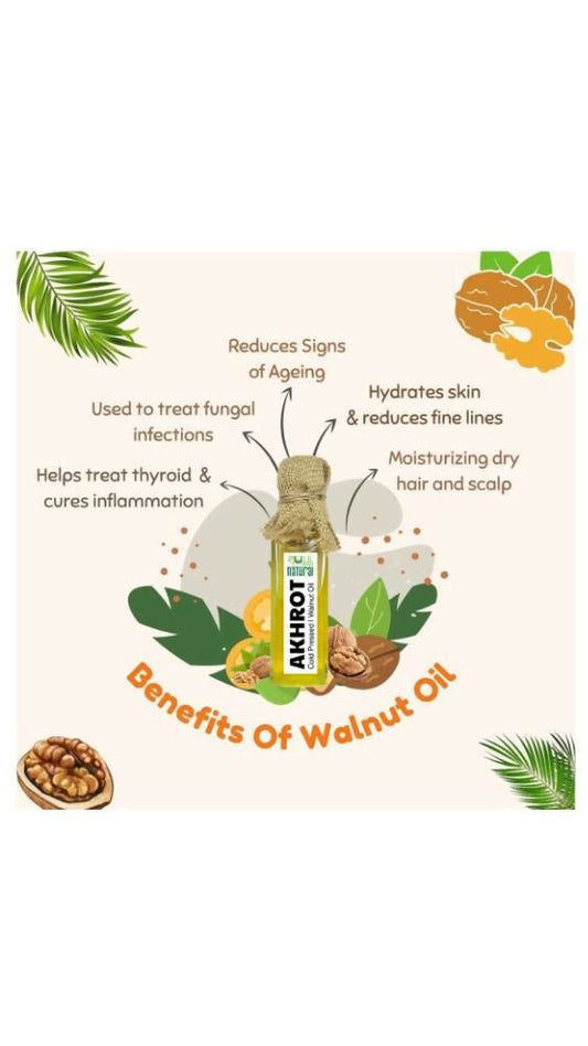 Shuddh Natural Pure Walnut Oil Cold Pressed - Grab2buy