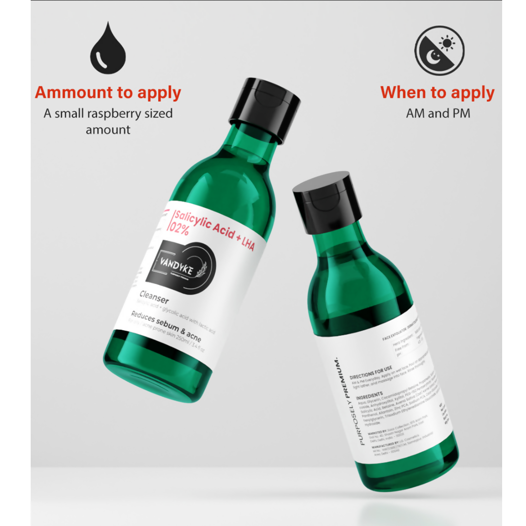 Vandyke 2% Salicylic Acid Face Cleanser  Grab2Buy Vandyke Grab2Buy