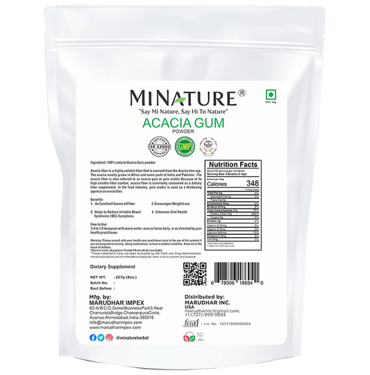 Minature Acacia Gum Powder 