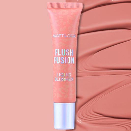 Matt Look Flush Fusion Liquid Blusher - Peachy Keen-03 
