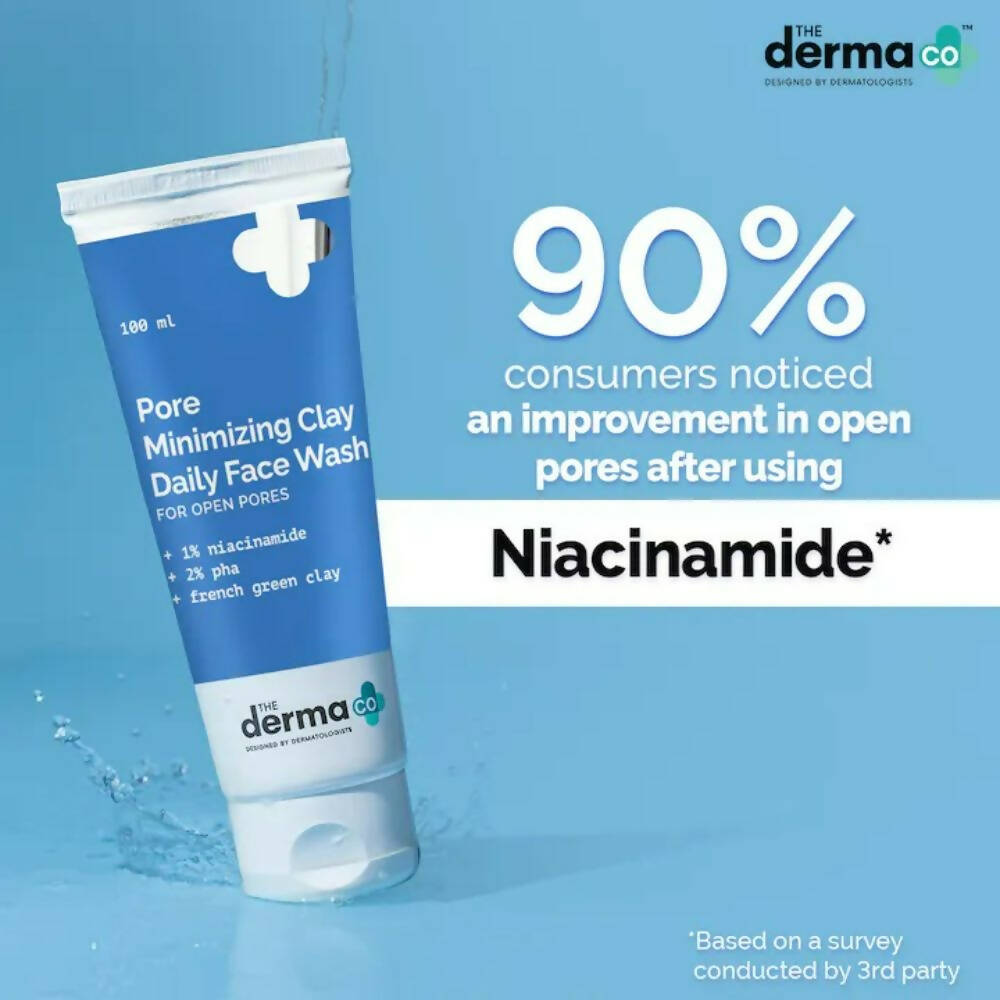 The Derma Co Pore Minimizing Clay Daily Face Wash  Grab2Buy The Derma Co Grab2Buy