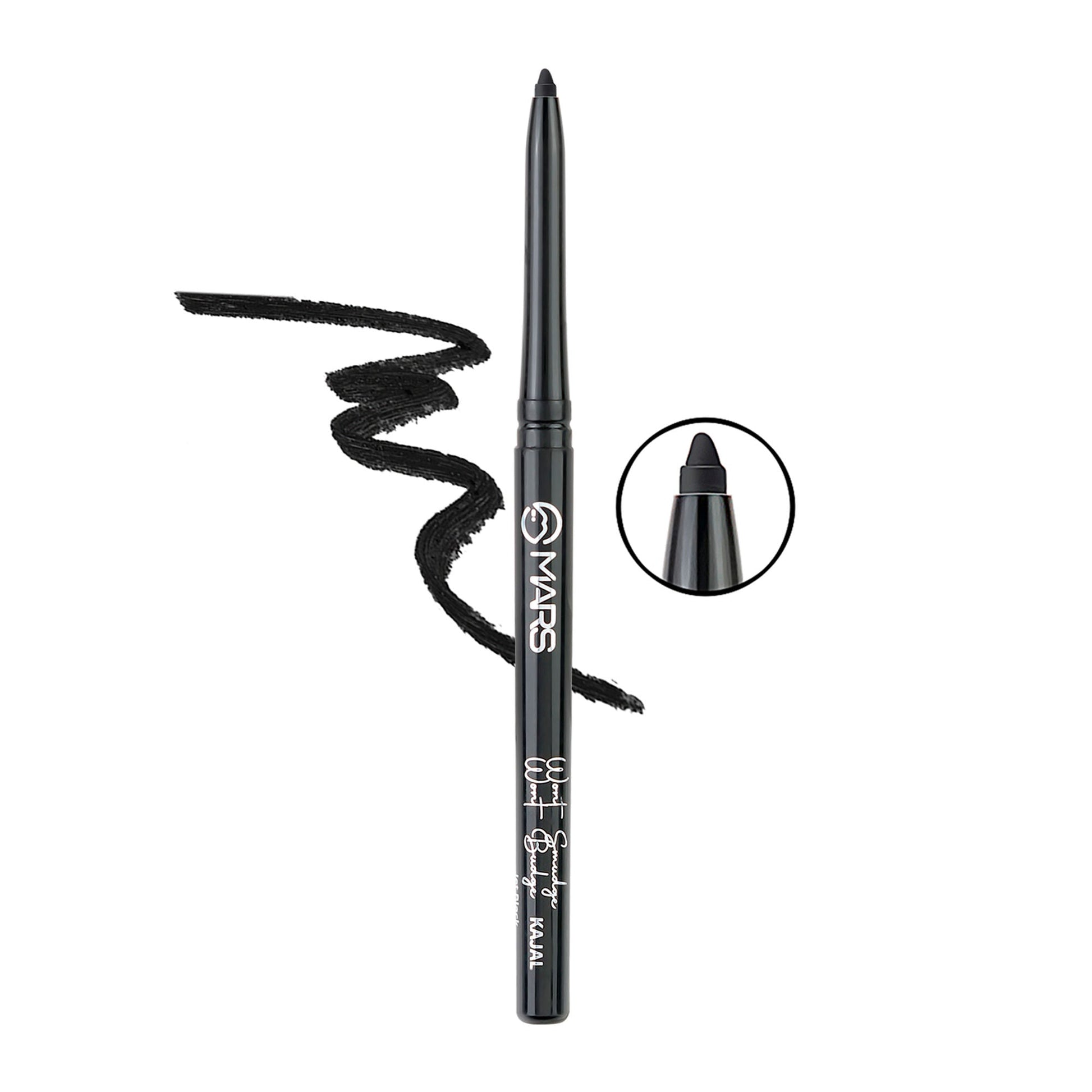 MARS Cosmetics Won't Smudge Won't Budge Kajal - Black 
