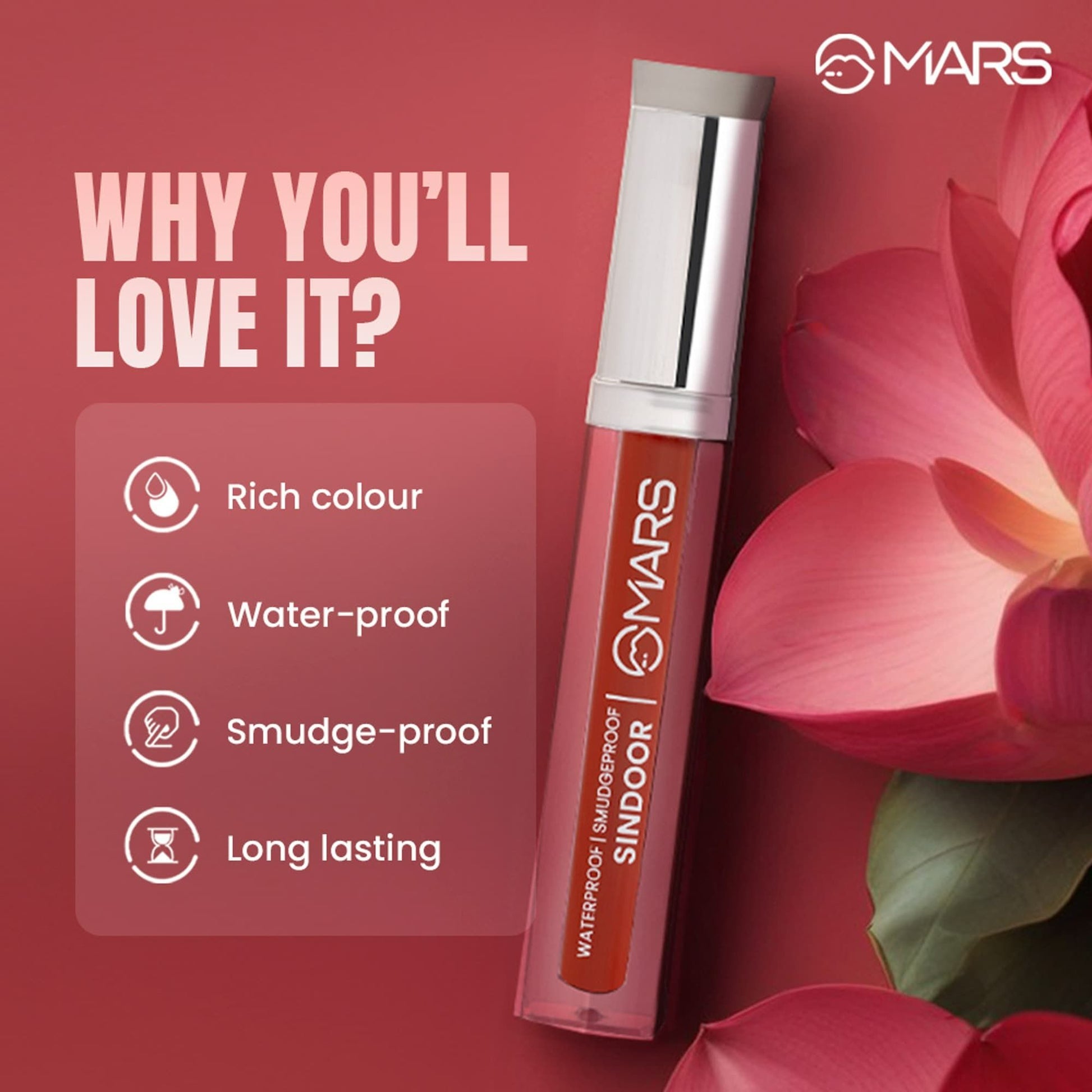 MARS Cosmetics Riwaj Liquid Sindoor - Red 