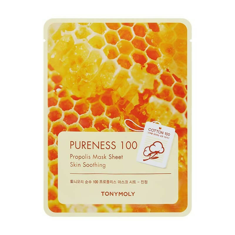 Tonymoly Pureness 100 Propolis Mask Sheet - Korean Skincare 