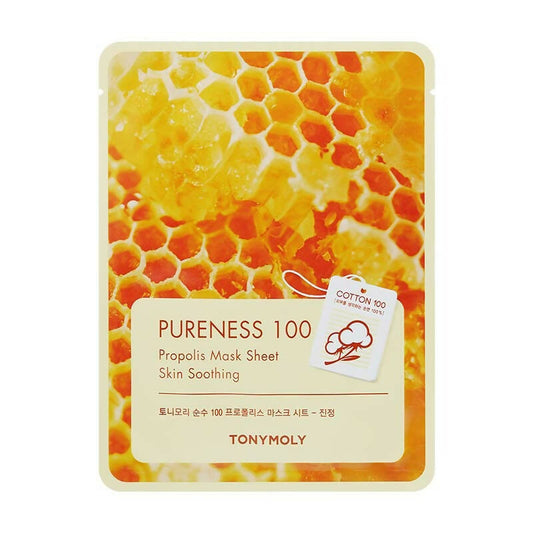 Tonymoly Pureness 100 Propolis Mask Sheet - Korean Skincare 