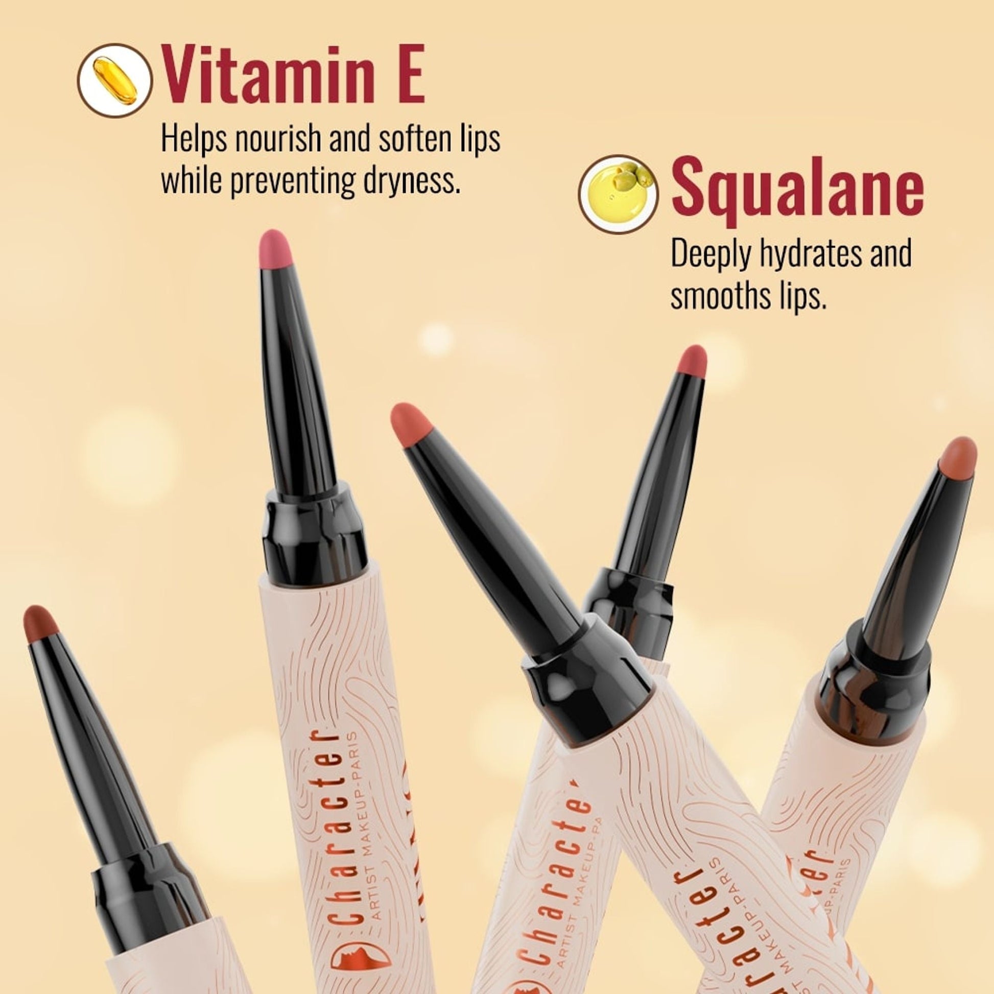 Character Two In One - Lipstick & Lipliner - Cto201