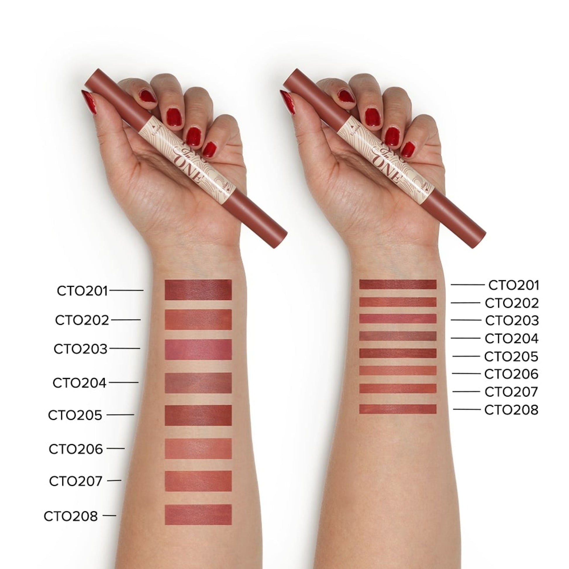 Character Two In One - Lipstick & Lipliner - Cto202