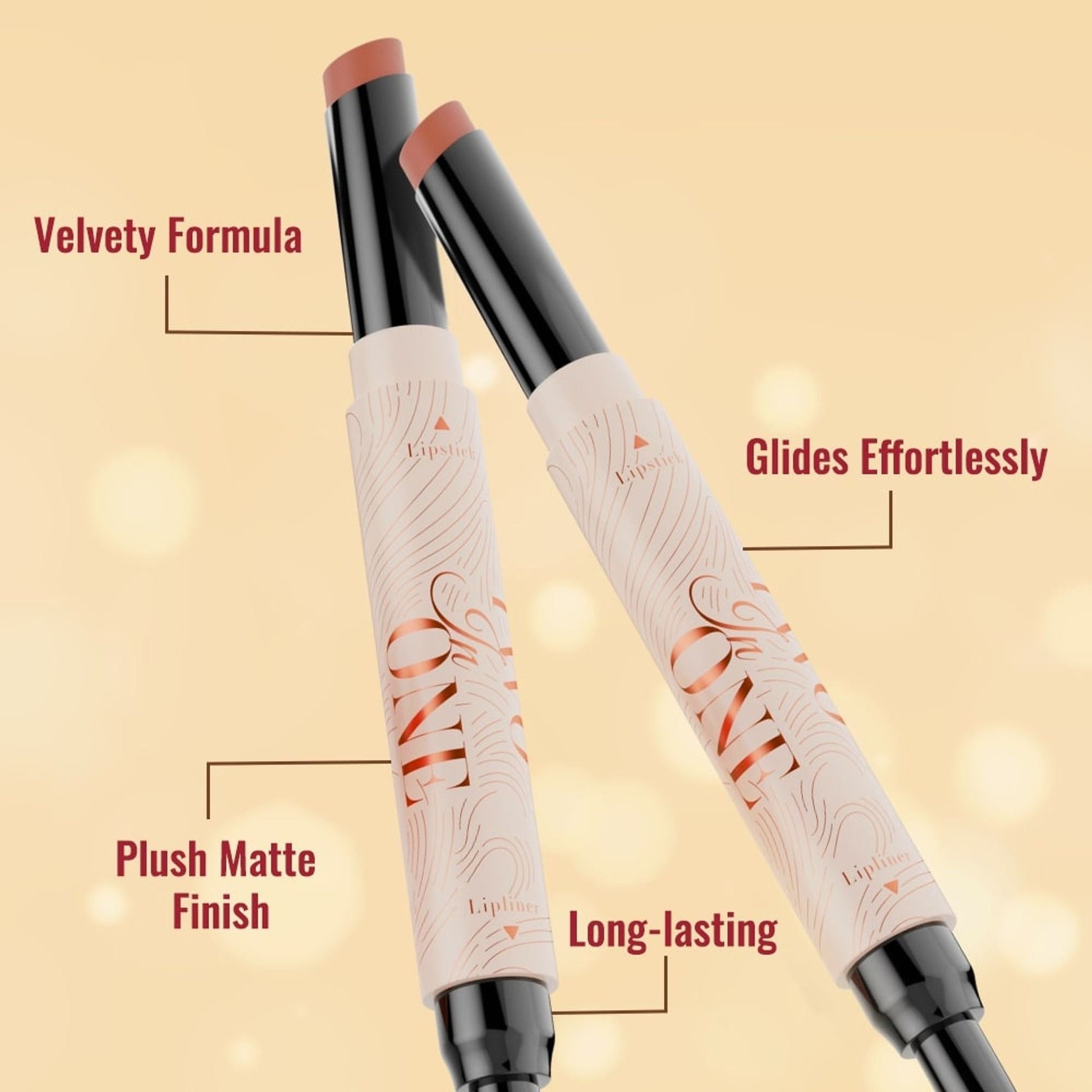 Character Two In One - Lipstick & Lipliner - Cto202