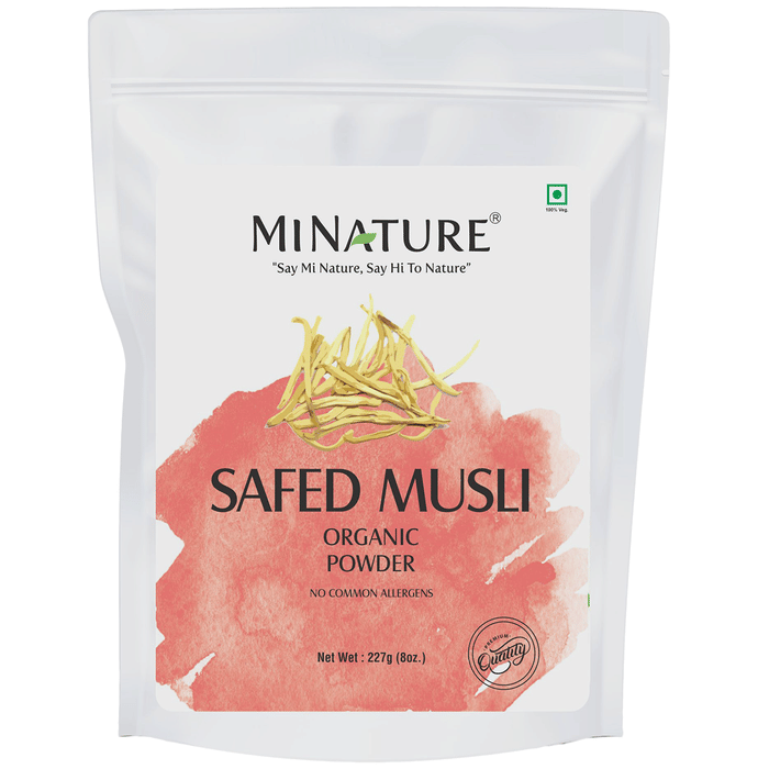 Minature Safed Musli Organic Powder 