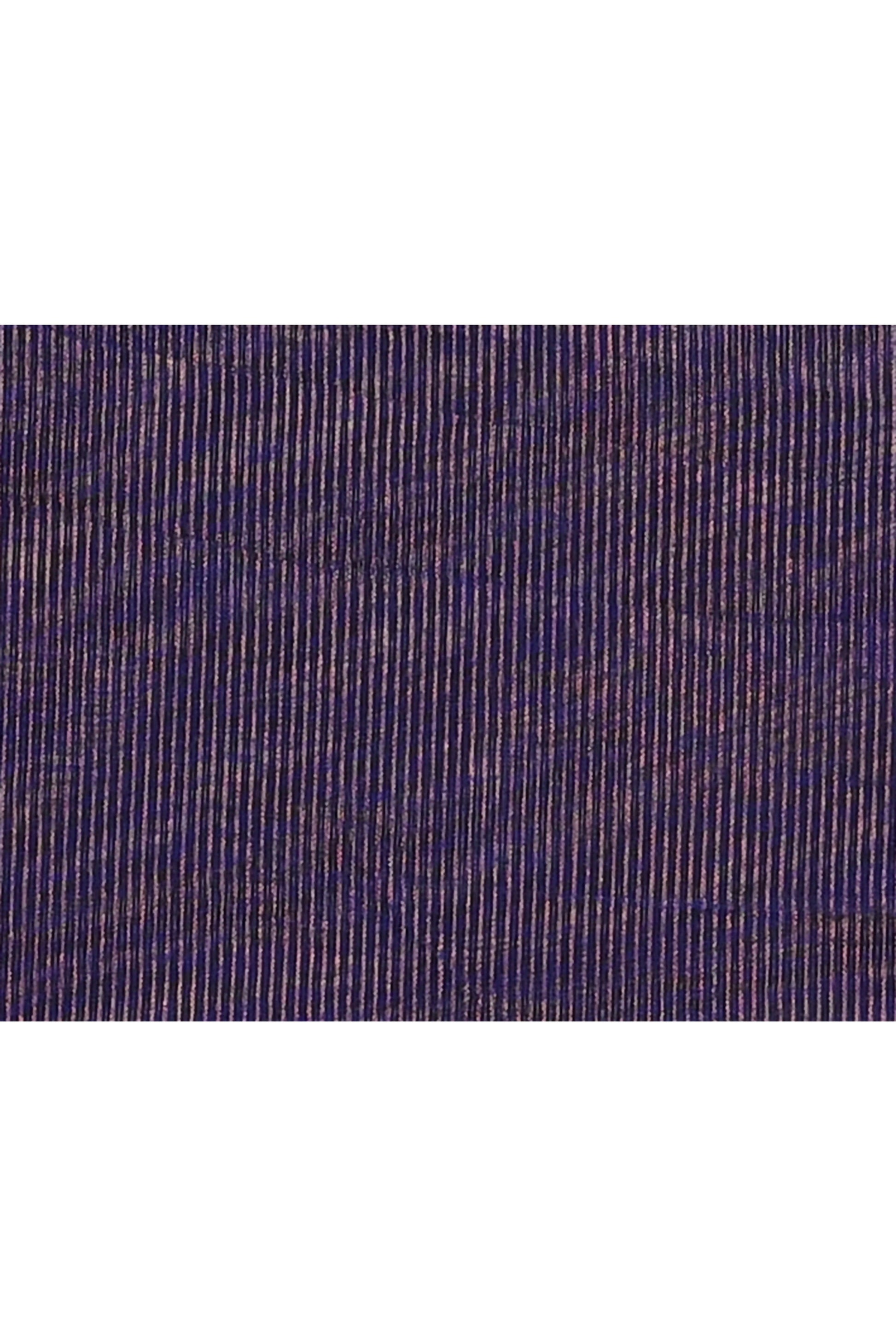 Piyari Fashion Women's Navy Blue Embellished Cotton Blend Zari Check Handloom Saree