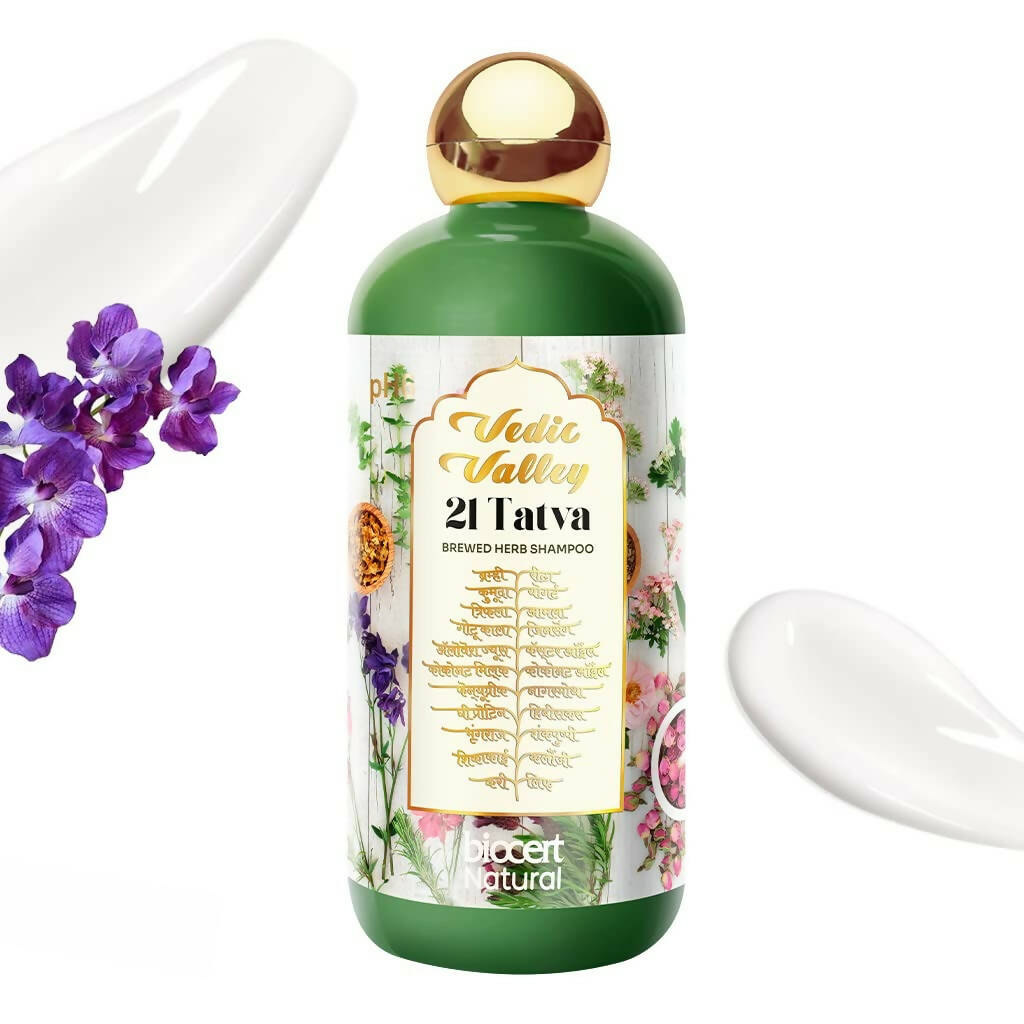 Vedic Valley 21 Tatva Brewed Herbal Shampoo  Grab2Buy Vedic Valley Grab2Buy