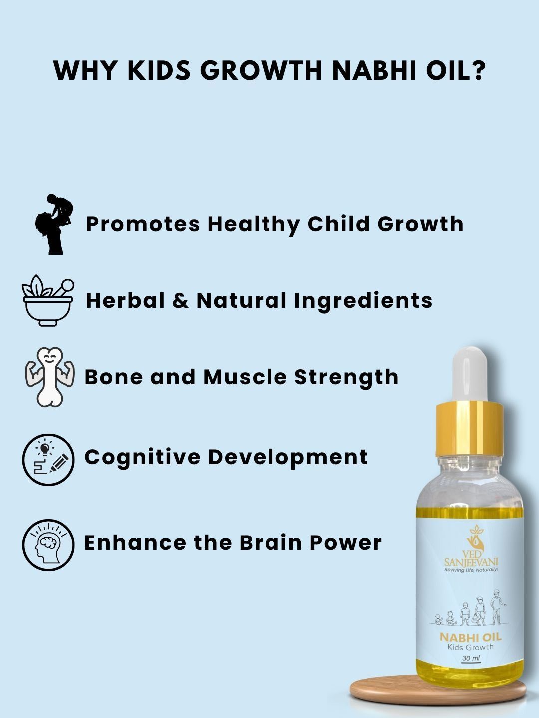 Ved Sanjeevani Kids Nabhi Oil  Grab2Buy Ved Sanjeevani Grab2Buy