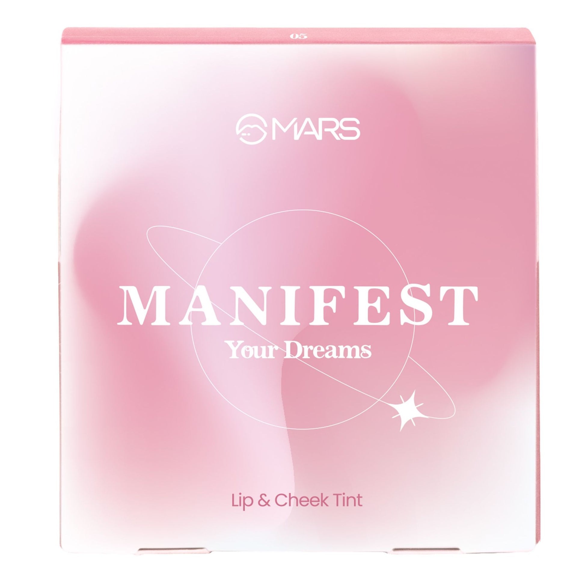 MARS Cosmetics Lip & Cheek Tint for Bold Pop Color - 05-Pastel Pink 