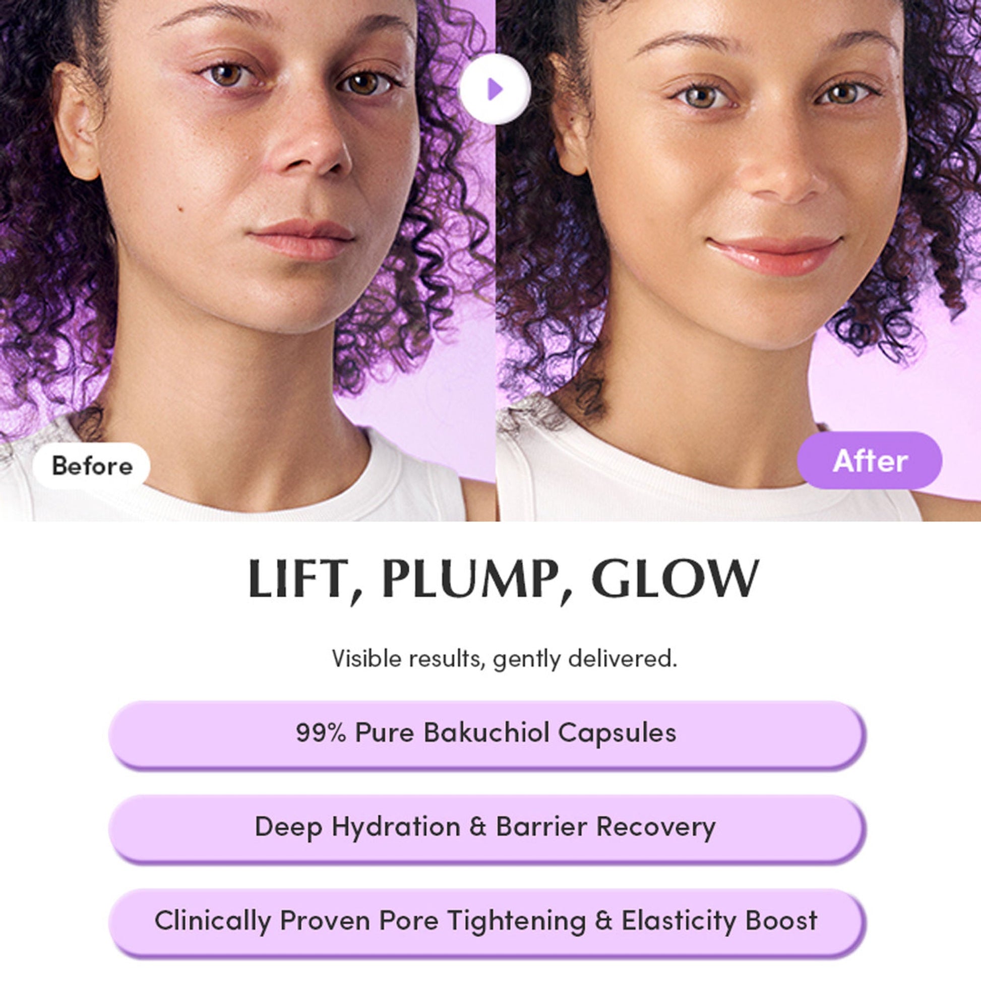 Eqqualberry Bakuchiol Plumping Capsule Cream – Pore Refining & Firming Moisturizer