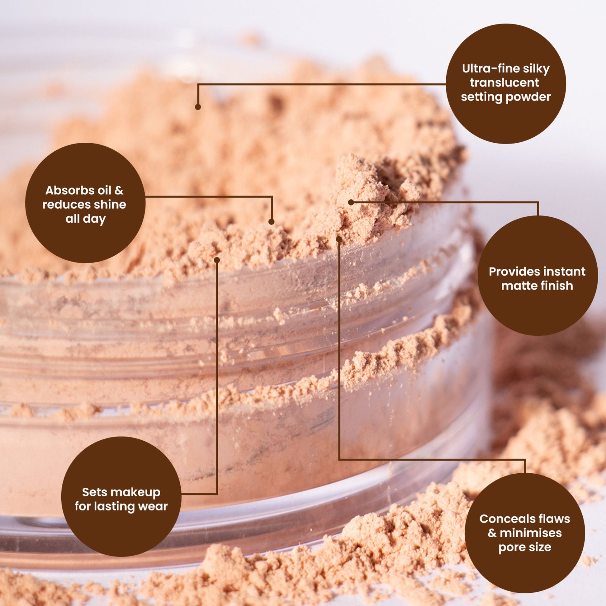 Miss Claire Blooming Face Powder - Translucent Tl10