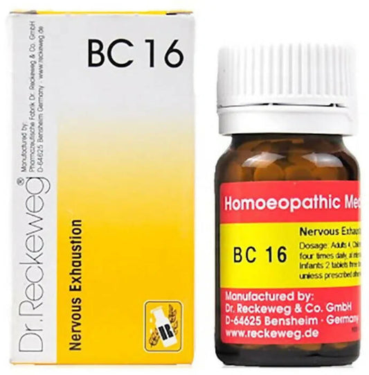 Dr. Reckeweg Bio-Combination 16 (BC 16) Tablets 