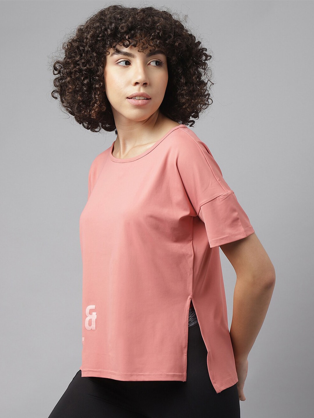 MKH Typography Printed Dri-FIT Sports T-shirt 