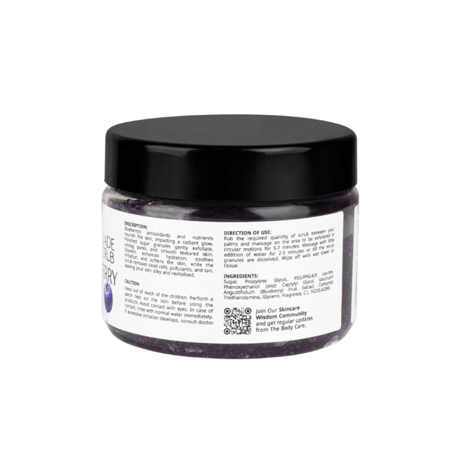 The Body Care Blueberry Marmalade Sugar Scrub  Grab2Buy The Body Care Grab2Buy