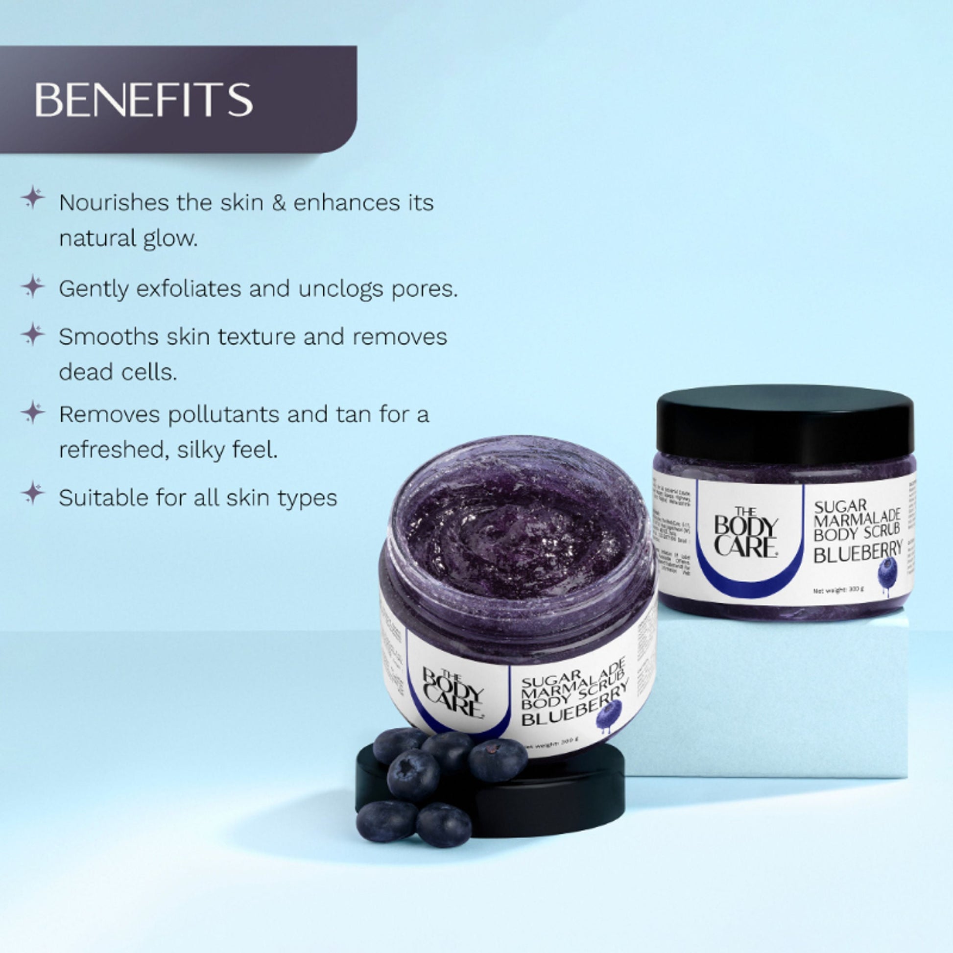 The Body Care Blueberry Marmalade Sugar Scrub  Grab2Buy The Body Care Grab2Buy