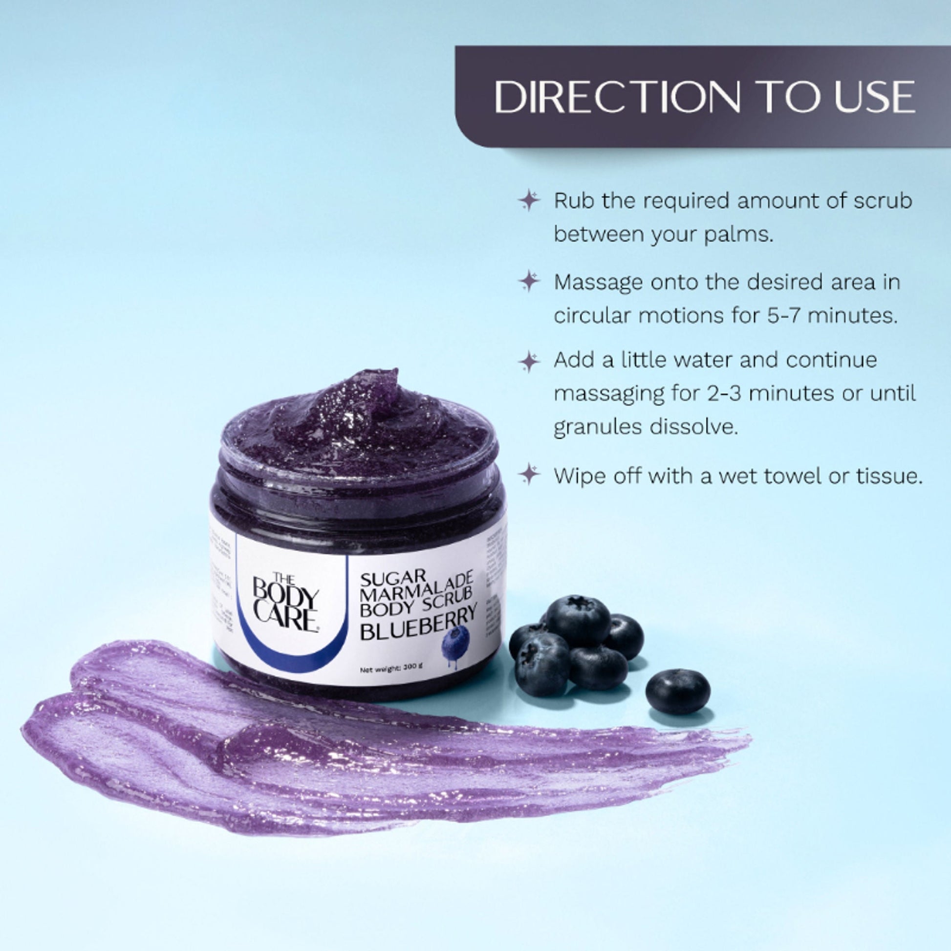 The Body Care Blueberry Marmalade Sugar Scrub  Grab2Buy The Body Care Grab2Buy